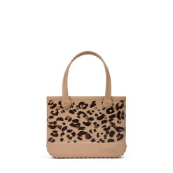Bitty Bogg Bag - Camel/ Hot Cocoa Leopard