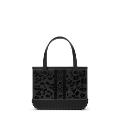 Bitty Bogg Bag - Black Onyx Leopard Lux