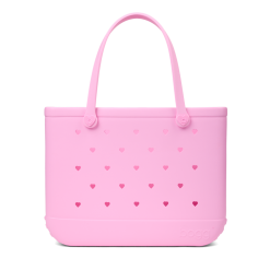 Original Bogg Bag - Cut Out Heart Pink Taffy